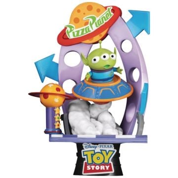 Beast Kingdom D-Stage Toy Story Aliens Racing Car 6" Statue