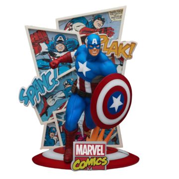 Beast Kingdom D Stage Marvel Comics Captain America Statue