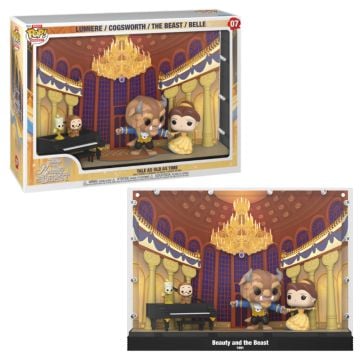 Beauty And The Beast 1991 Tale As Old As Time Moment Deluxe Funko POP! Vinyl