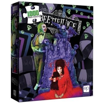 Beetlejuice Graveyard Wedding 1000 Piece Jigsaw Puzzle