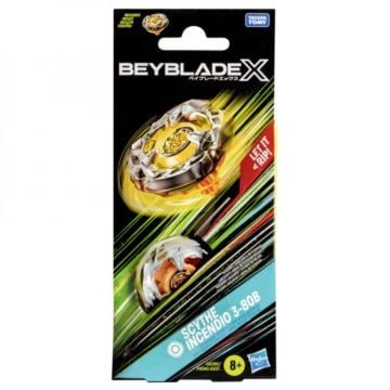 Beyblade X Scythe Incendio 3-80B Booster Pack Set (Image 1)