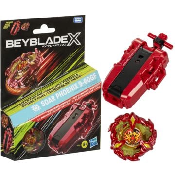 Beyblade X Soar Phoenix 9-60GF Deluxe String Launcher Set