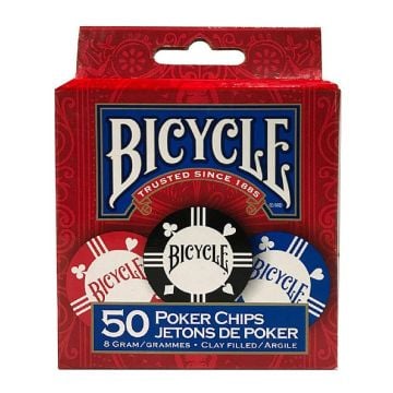 Bicycle 50 Poker Chips (Image 1)