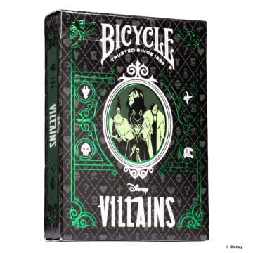 Bicycle Disney Villains Green/Purple Playing Cards Assorted