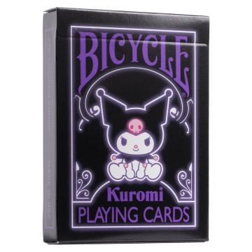 Bicycle Kuromi Black & Purple Playing Cards