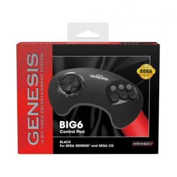 Sega Genesis Big6 Control Pad