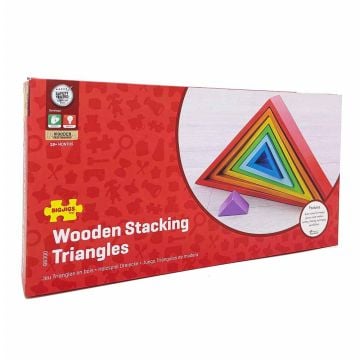 Bigjigs Wooden Stacking Triangles