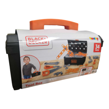 Smoby Black & Decker DIY Tools Box (34 PCS)