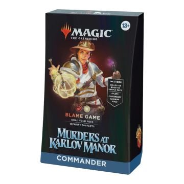 Magic The Gathering: Murders at Karlov Manor Commander Deck (Blame Game)