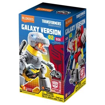 Blokees Transformers Galaxy Version 02 SOS Model Kit Blind Box