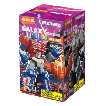 Blokees Transformers Galaxy Version 06 The Amazing Miracle Model Kit Blind Box