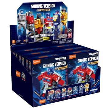 Blokees Transformers Shining Version 02 Shining 1985 Model Kit Blind Box (Set of 6)