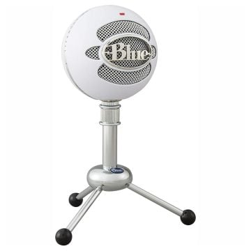 Blue Snowball Professional USB Microphone (Textured White)