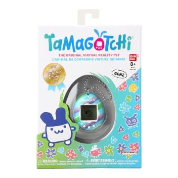 Tamagotchi Original Gen 2 Easter (Blue Stripes)