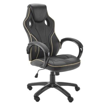 X Rocker Maverick Ergonomic Office Gaming Chair - Black/Gold