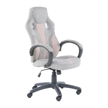 X Rocker Maverick Ergonomic Office Gaming Chair Dove Grey/Blush