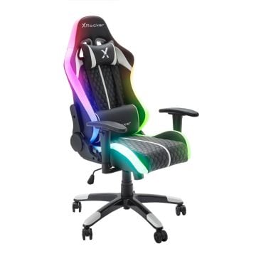 X Rocker Arteon Junior Esports Gaming Office Chair with Neo Motion Sync LED Black/White