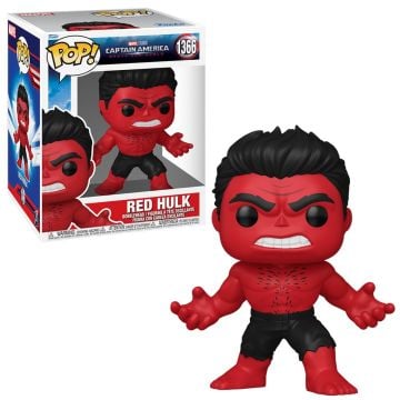 Captain America: Brave New World: Red Hulk Super Sized 6" Funko POP! Vinyl Figure0