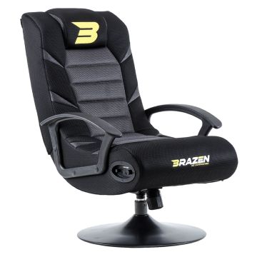 Brazen Pride 2.1 Bluetooth Surround Sound Gaming Chair (Grey)