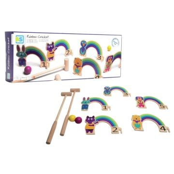 BS Toys Rainbow Crocket Set