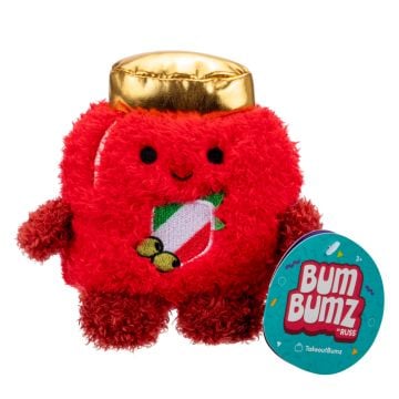 BumBumz Takeout Serephina Red Sauce Jar 4.5" Plush