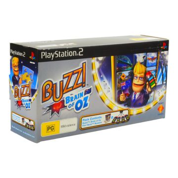 Buzz!: Brain of Oz with Buzzers (PS2) [Pre-Owned]