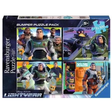 Ravensburger Buzz Lightyear Bumper 4 In A Box Jigsaw Puzzle