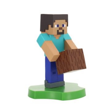 Cable Guy Holdems Minecraft Steve Phone Stand & Device Holder0