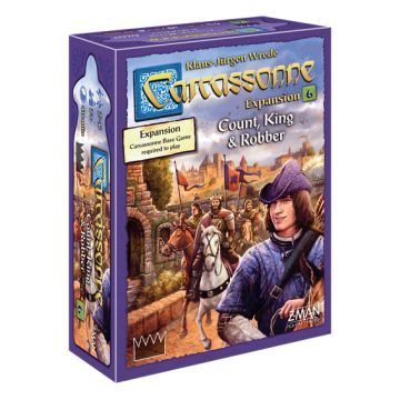 Carcassonne: Count, King & Robber Expansion 6 Board Game