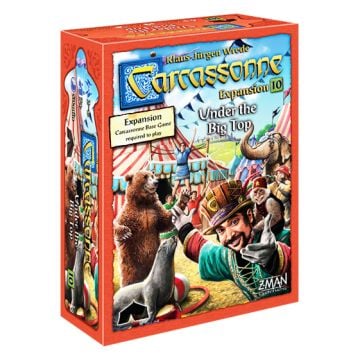 Carcassonne: Under The Big Top Expansion 10 Board Game