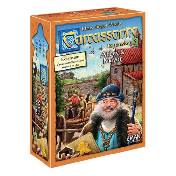 Carcassonne: Abbey & Mayor Expansion 5 Board Game