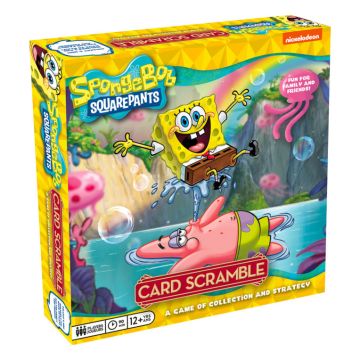 Card Scramble Spongebob Squarepants Board Game