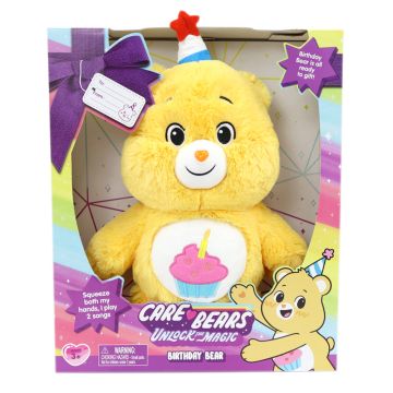 Care Bear Unlock The Magic Birthday Bear Plush0