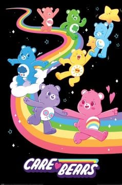 Care Bears We Love Rainbows Poster
