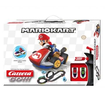 Carrera Go 4.9m Nintendo Mario Kart P-Wing 1:43 Race Track Set
