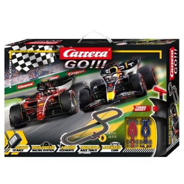 Carrera Go!!! Race To Victory 1:43 Track & Slot Car Sets