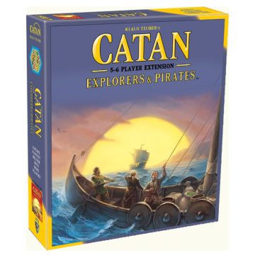 Catan: Explorers & Pirates 5-6 Player Extension Board Game