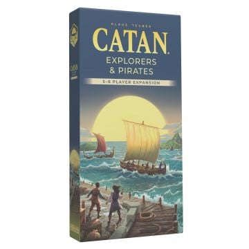 Catan 6th Edition: Explorers & Pirates 5-6 Player Extension Board Game