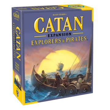 Catan: Explorers & Pirates Expansion Board Game