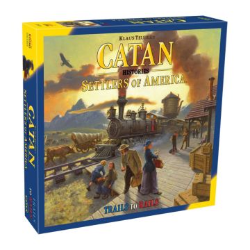 Catan Histories: Settlers of America Trails to Rails Board Game