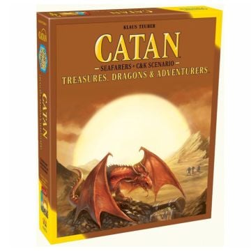 Catan Treasures, Dragons & Adventurers Scenario Board Game