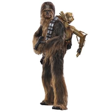 Star Wars Chewbacca with Disassembled C-3PO 1:6 Scale Collectable Action Figure