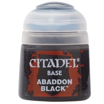 Citadel 12ml Base Paint (Abaddon Black)