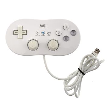 Classic Controller White for Nintendo Wii [Pre-Owned]