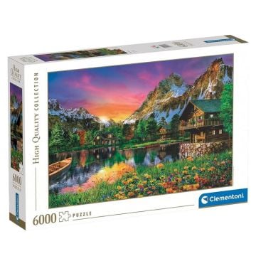 Clementoni Alpine Lake 6000 Piece Jigsaw Puzzle