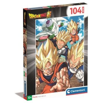 Clementoni Dragon Ball Super #2 Supercolor 104 Piece Jigsaw Puzzle (Image 1)