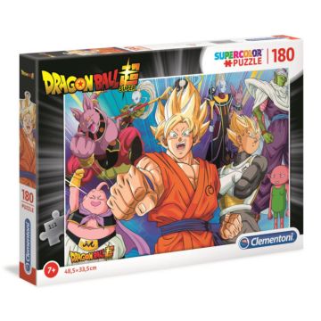 Clementoni Dragon Ball Super #2 Supercolor 180 Piece Jigsaw Puzzle (Image 1)