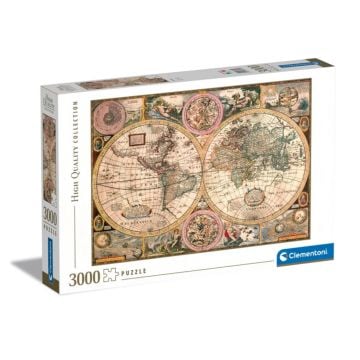 Clementoni Old Map 3000 Piece Jigsaw Puzzle (Image 1)