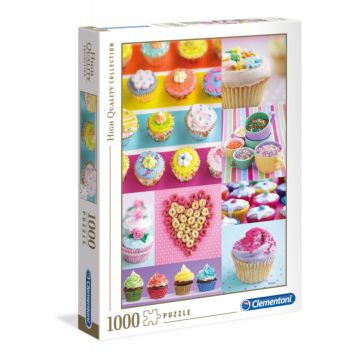 Clementoni Sweet Donuts HQ Collection 1000 Piece Jigsaw Puzzle (Image 1)