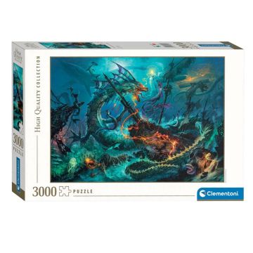 Clementoni Underwater Battle 3000 Piece Jigsaw Puzzle
